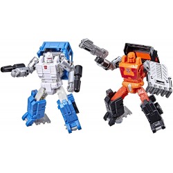 TRANSFORMERS KINGDOM GOLDEN DISC COLLECTION I PUFFER & ROAD RANGER